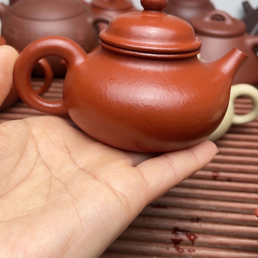 紫砂茶壶我*哥紫砂壶全手工