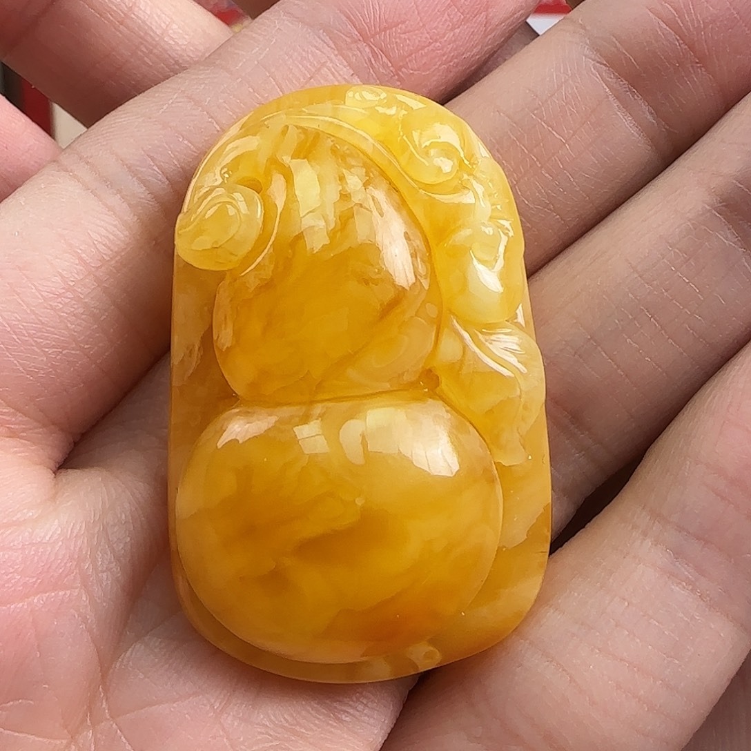 初***~琥珀未镶嵌珠宝奇石