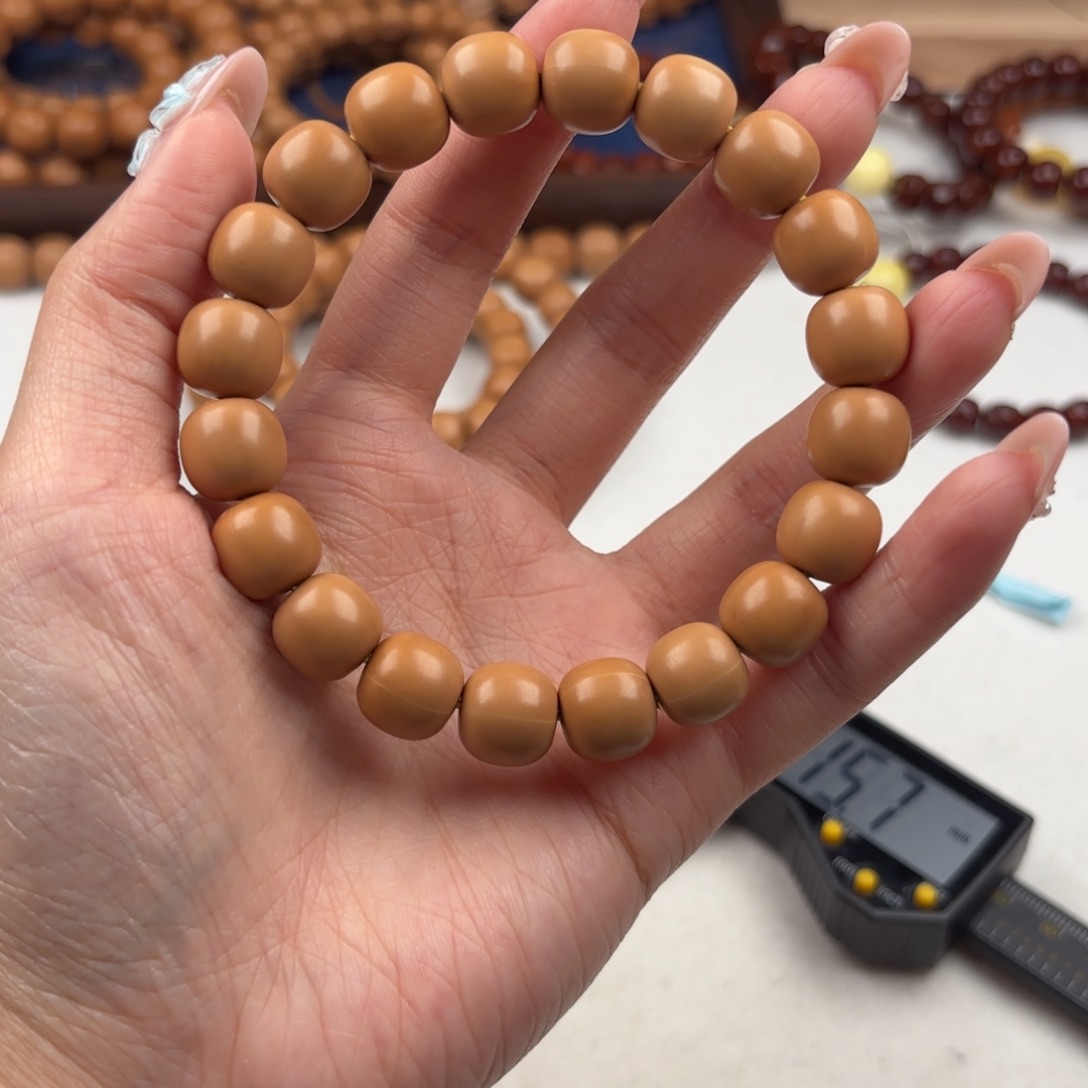 猴头核桃手串全品无暇老型11+（小龙岩料）