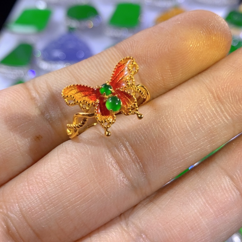 【闪购商品】翡翠挂件银S925镶嵌天然翡翠