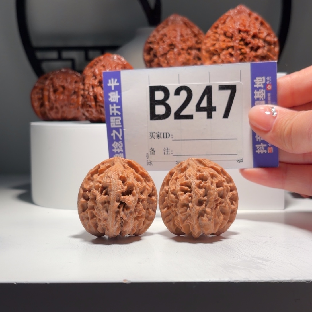 文玩核桃吊坠247号-逸捻橙皮苹果园A -尺38