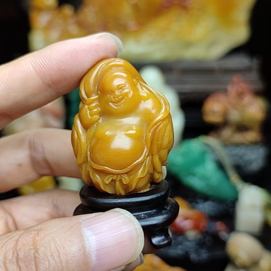 老挝石北部田黄石