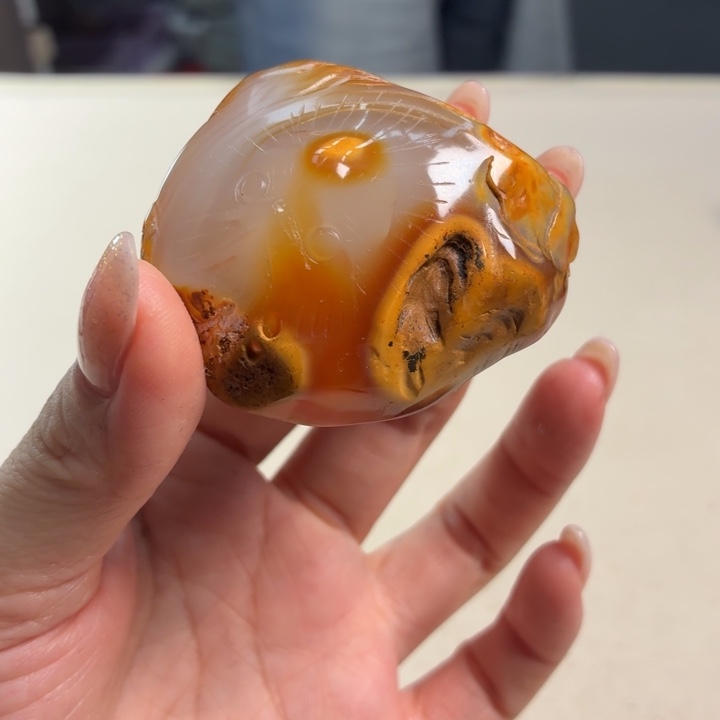 玛瑙/玉髓未镶嵌吊坠(不含链)