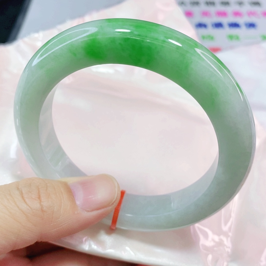 未镶嵌手镯翡翠56.6圈口货头