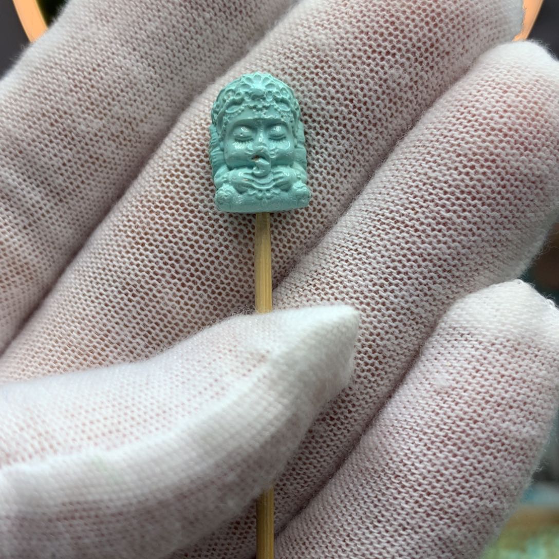 绿松石挂件未镶嵌