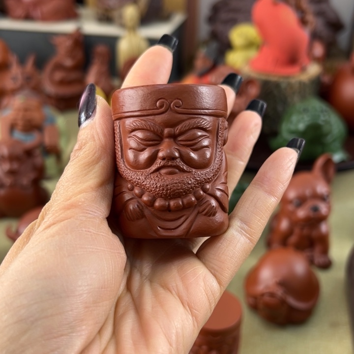 紫砂茶宠紫砂沙僧