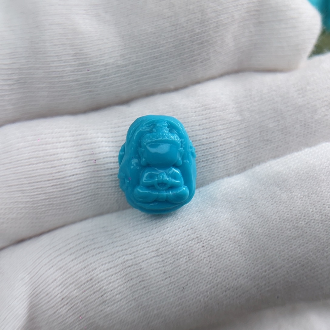 绿松石颈饰未镶嵌卡10.6-13.6-8