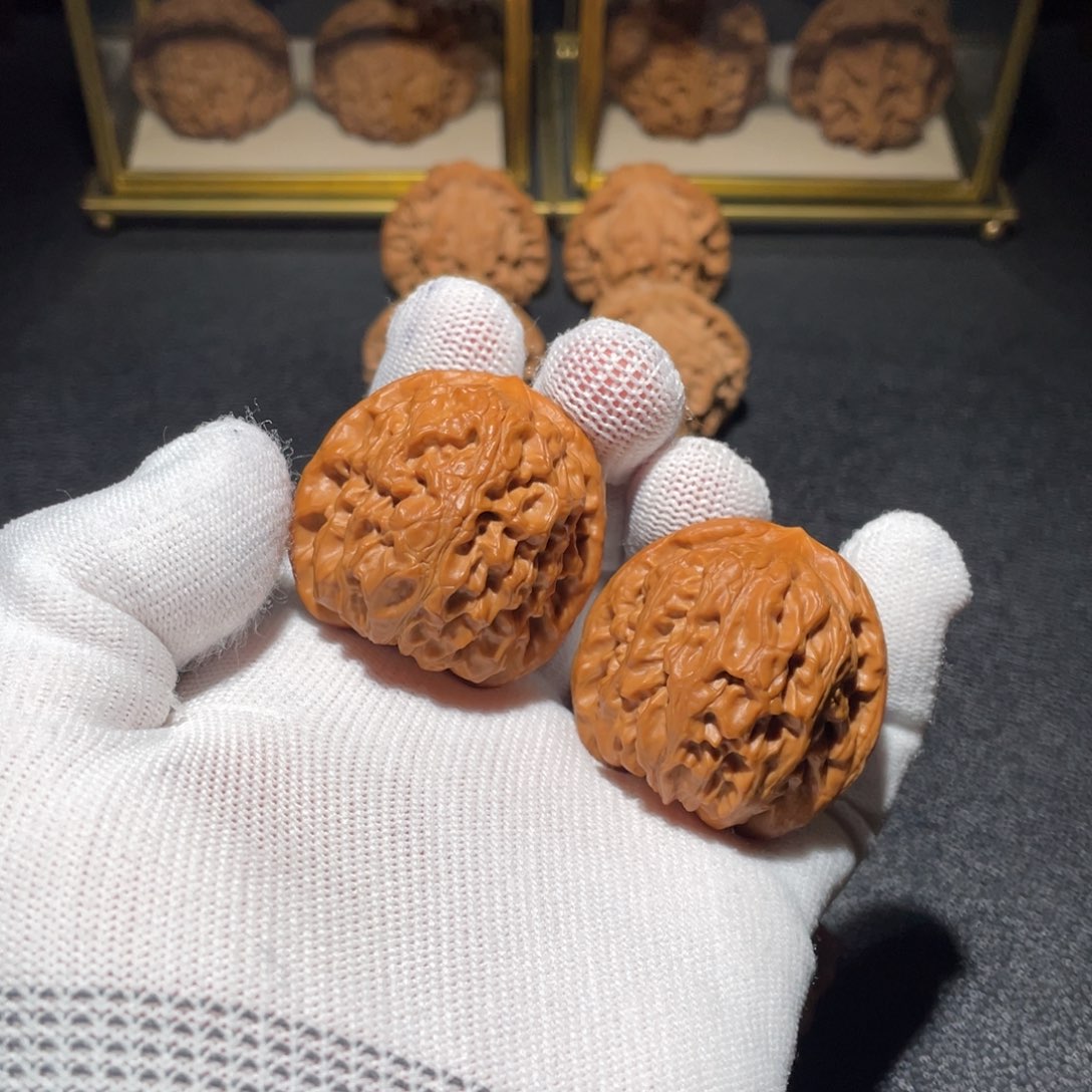 文玩核桃吊坠K**丶39龙脉元宝