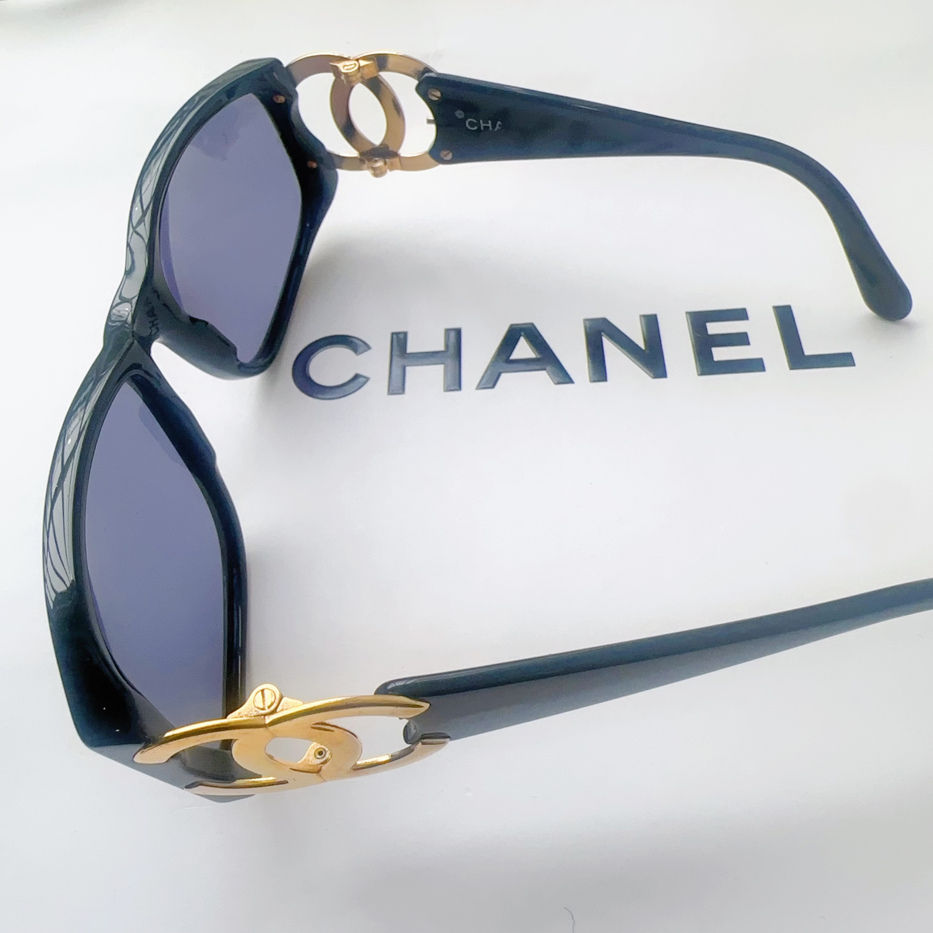 95新 Chanel/香奈儿 Chanel vintage香奈儿中古墨镜