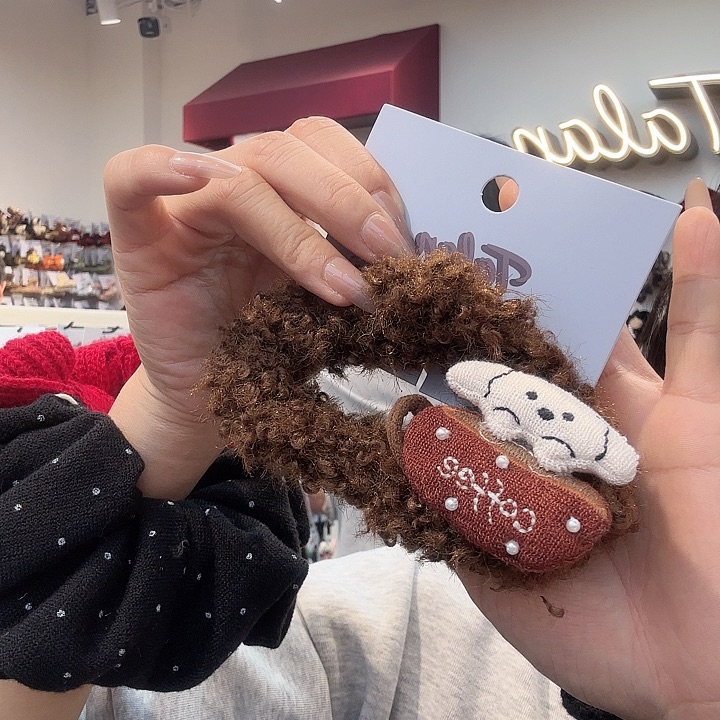 非金属布艺茶杯犬云朵抓