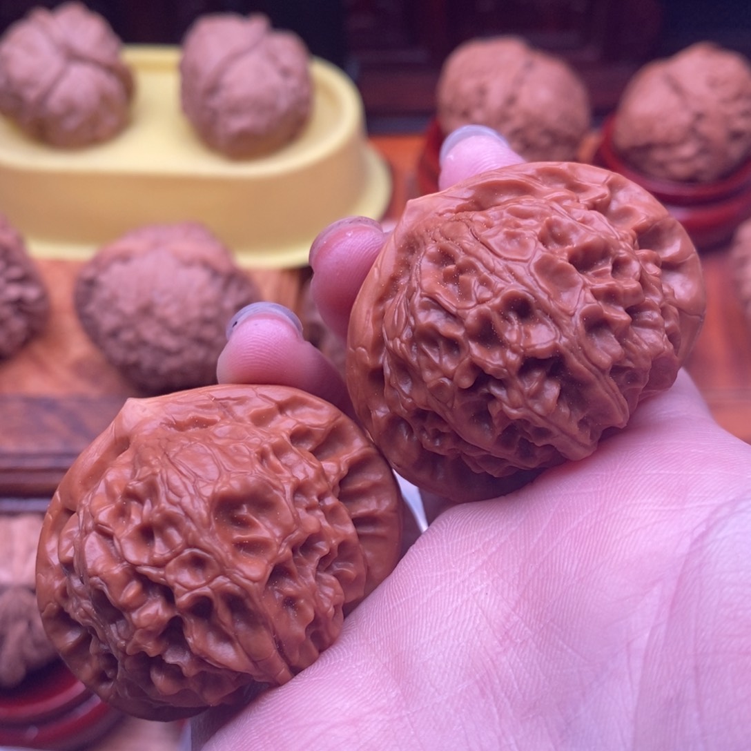 文玩核桃把件戒***鬼宫灯