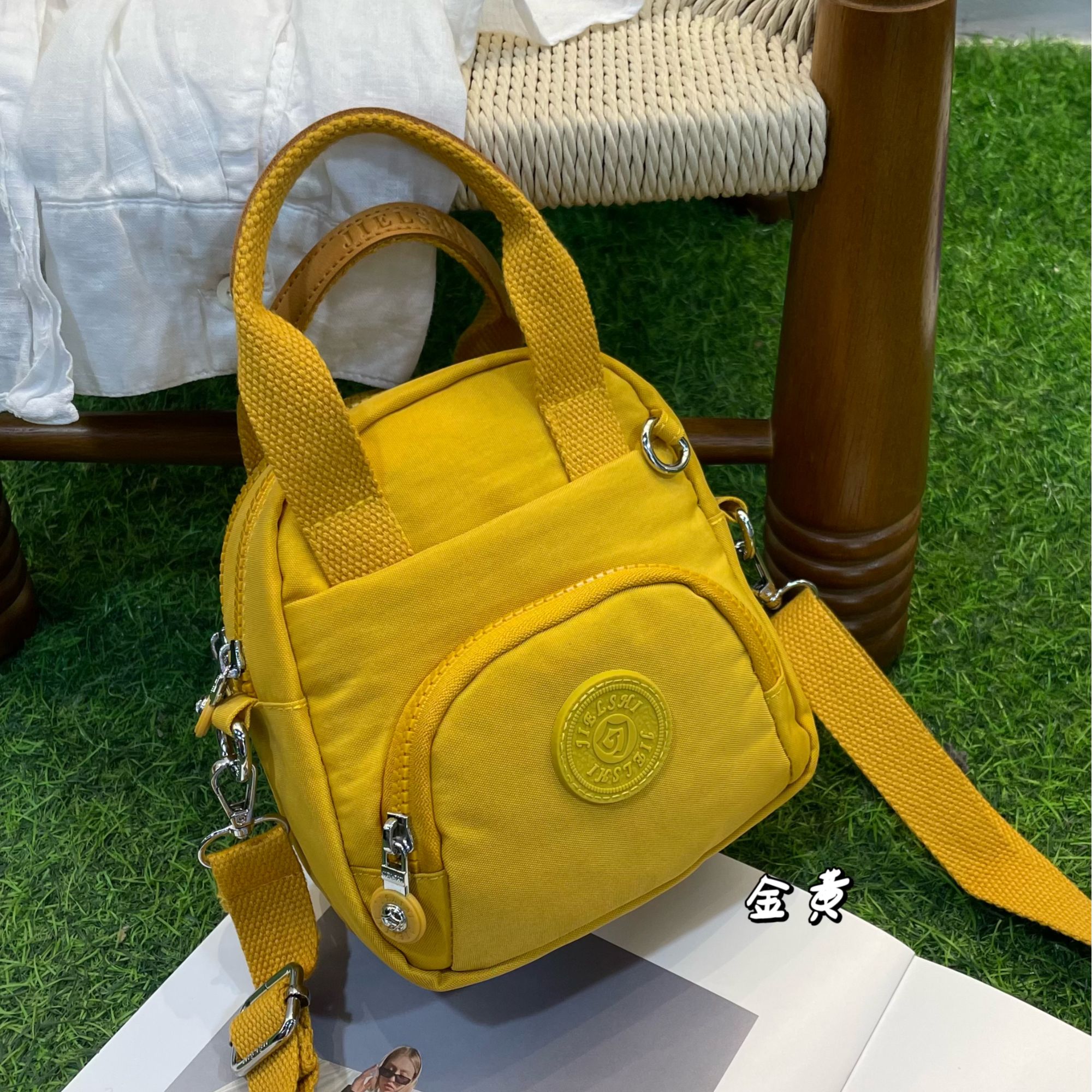 时尚简约牛津布女包迷你小包手机包单肩斜挎轻便百搭-DD-27