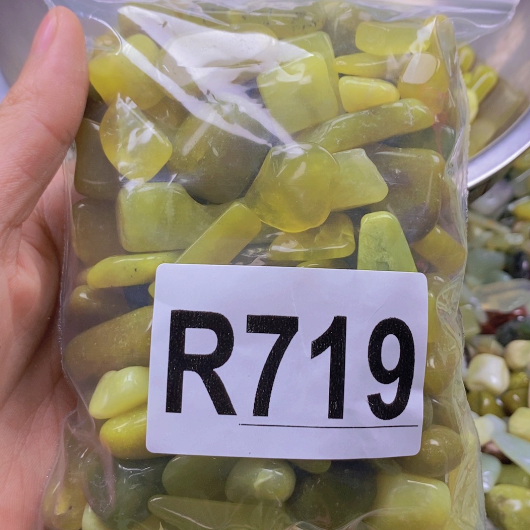 未镶嵌岫玉鱼缸石