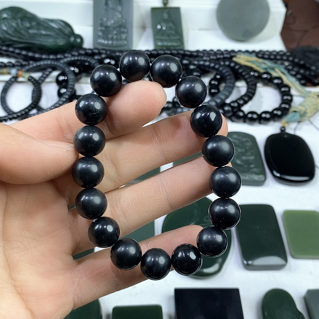 和田玉手链未镶嵌