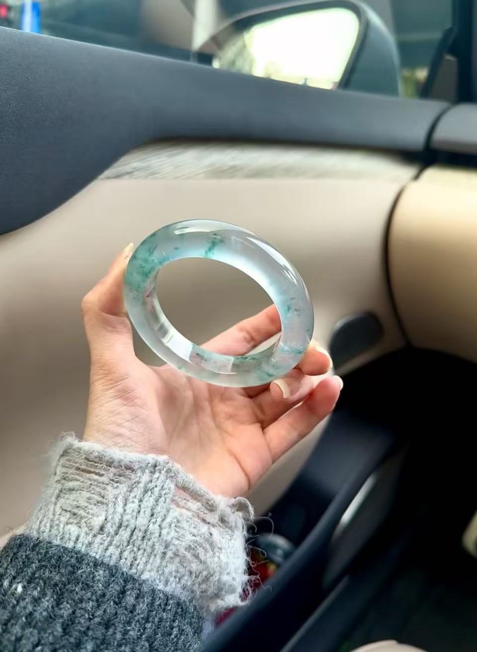 天然缅甸老坑翡翠手镯（工厂价）