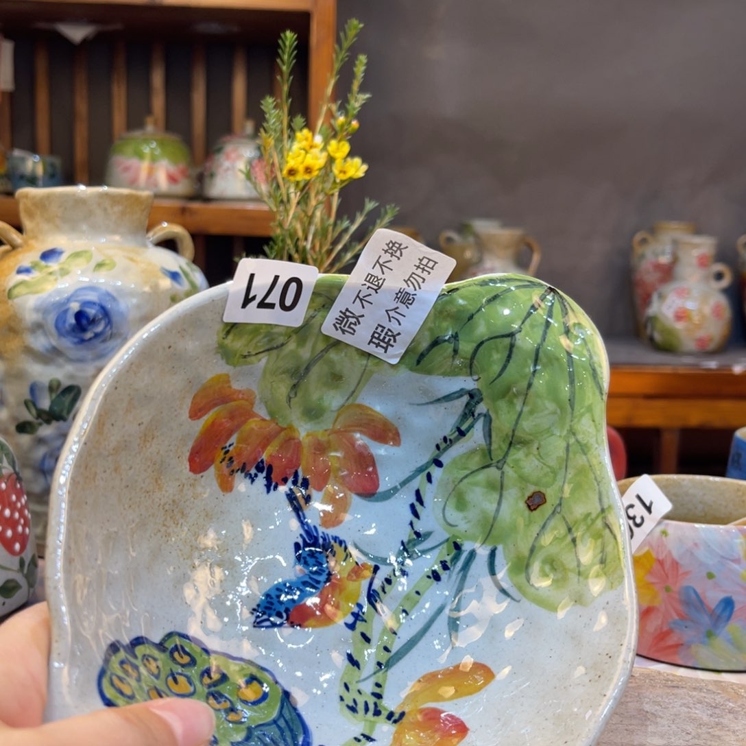 瓷片景德镇手工制作