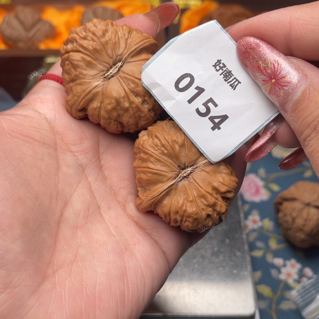 文玩核桃把件南瓜墩42.0154