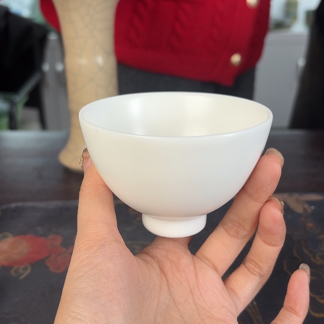 龙泉云间青瓷小米茶器