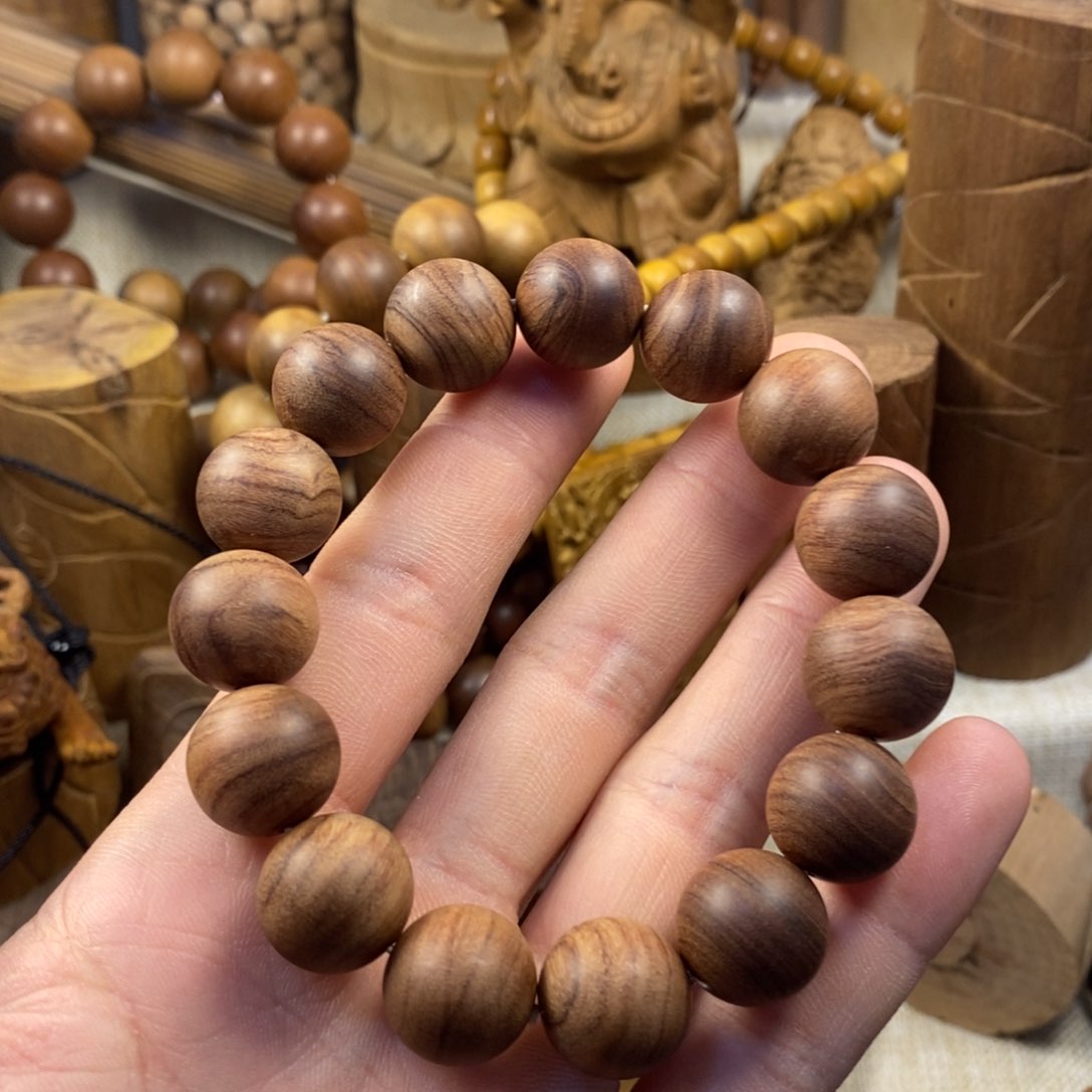 檀香木手串/手链焦糖1.5沉水