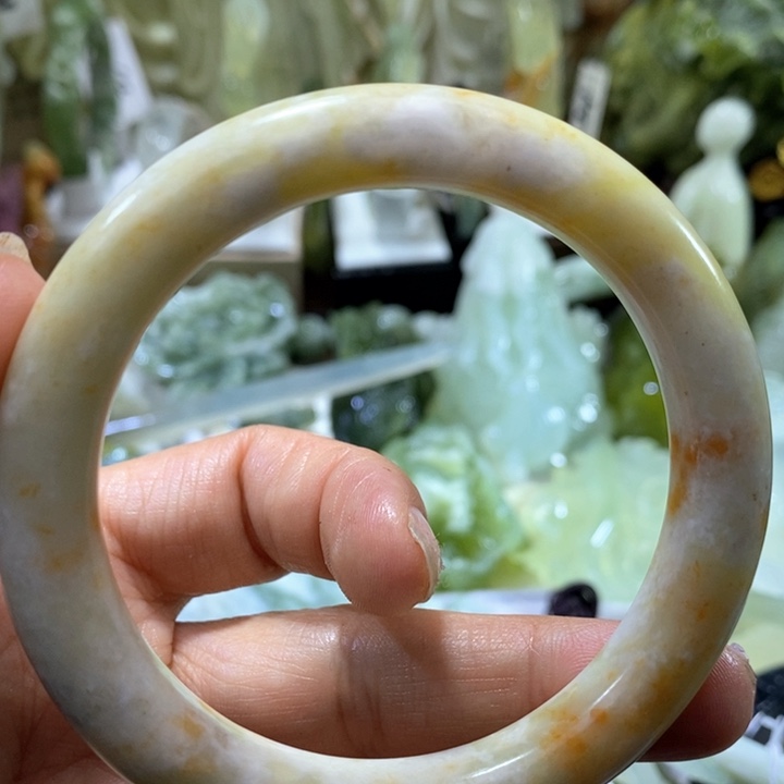 岫玉岫玉吊坠58口径未镶嵌