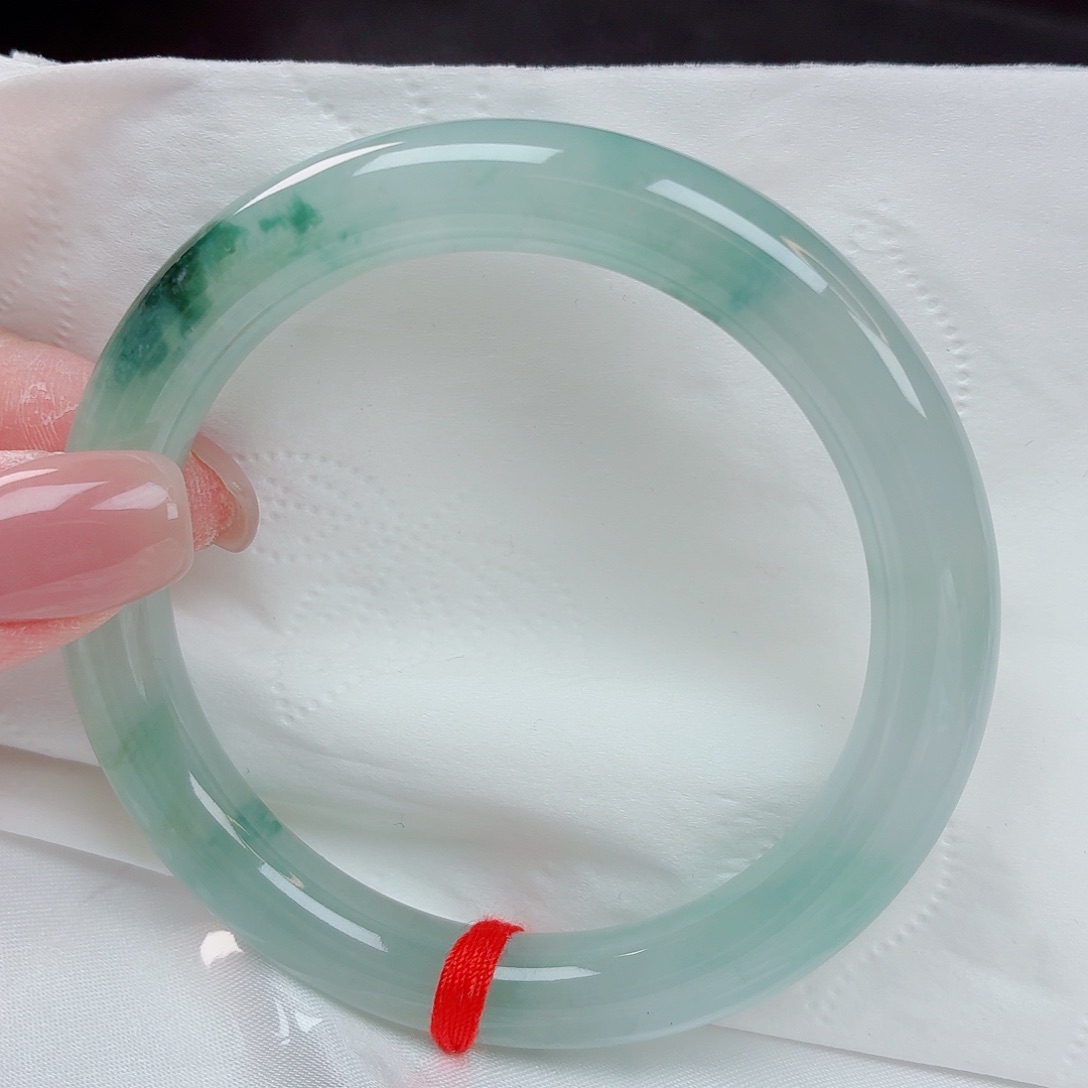 翡翠未镶嵌手镯54