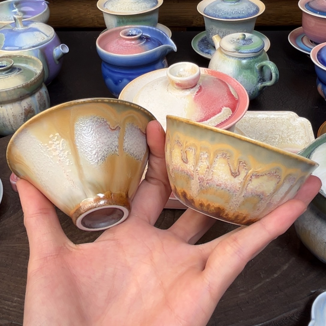 景德镇纯手工柴烧茶器