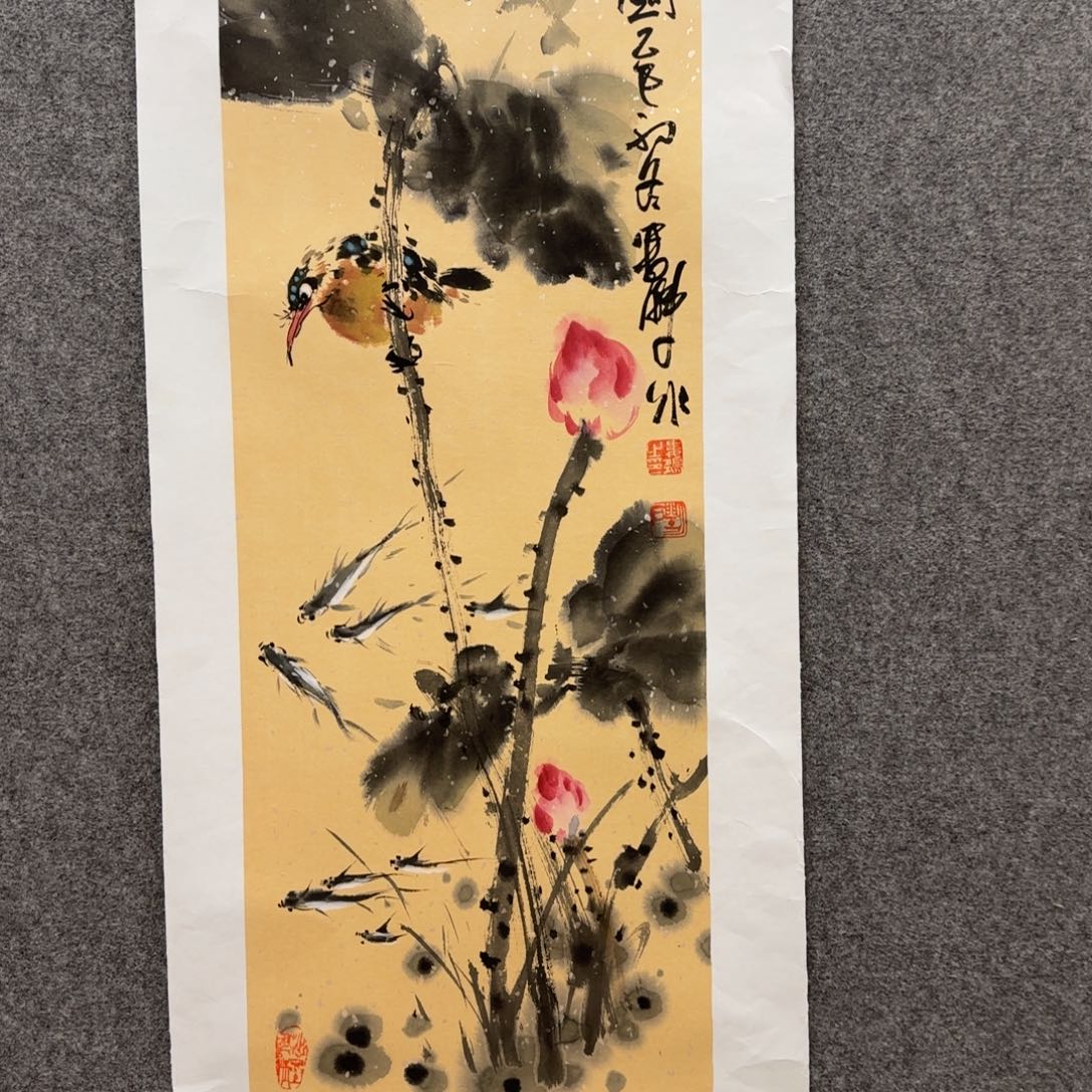 国画娄鹏老师手绘作品