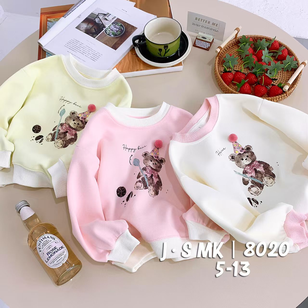 咿呀M女宝时尚休闲套头春季秋季圆领