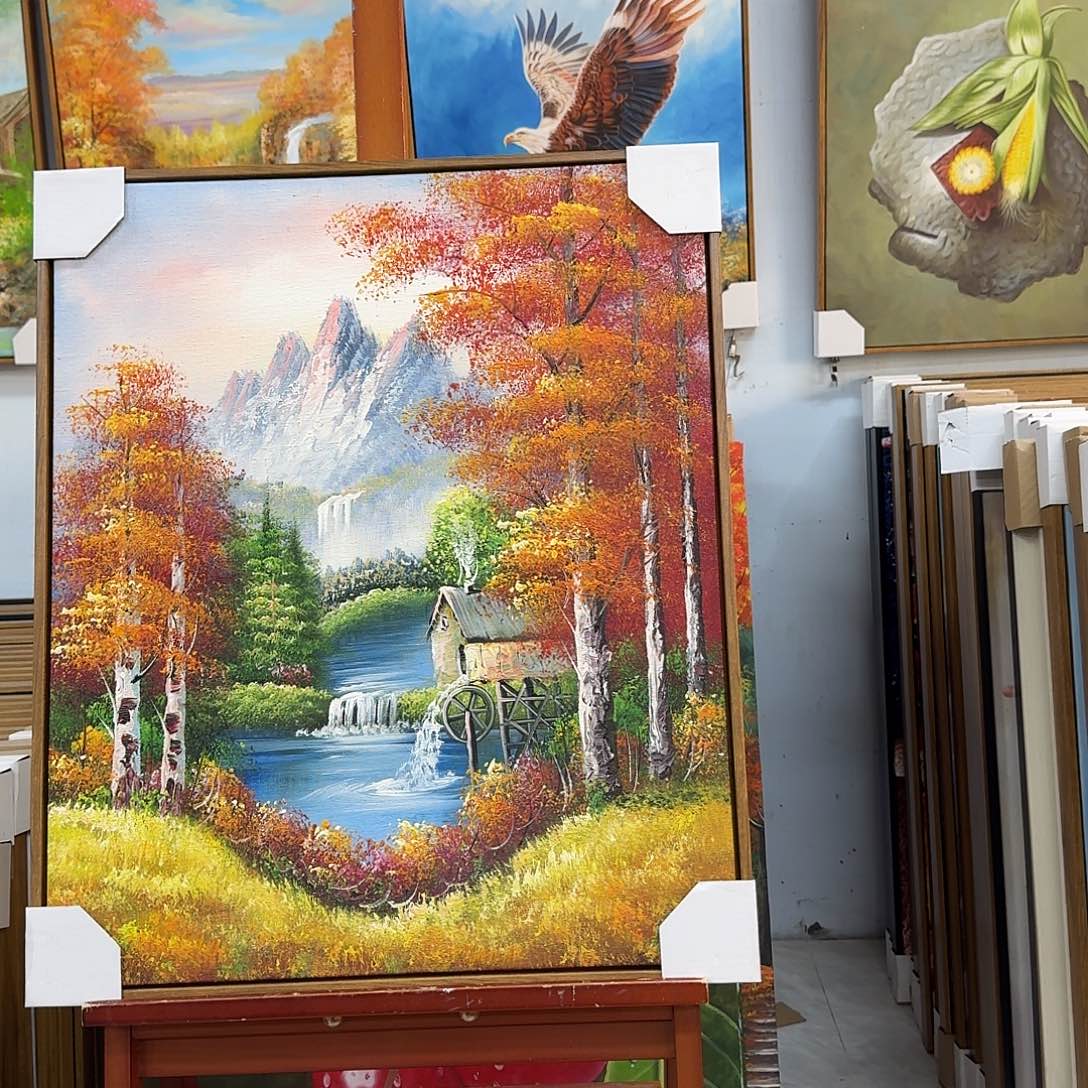 油画5060油画作品展作品展作品集展