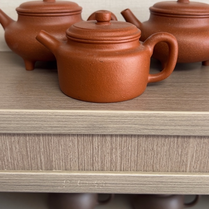 紫砂茶壶玉***王生砂朱泥德钟