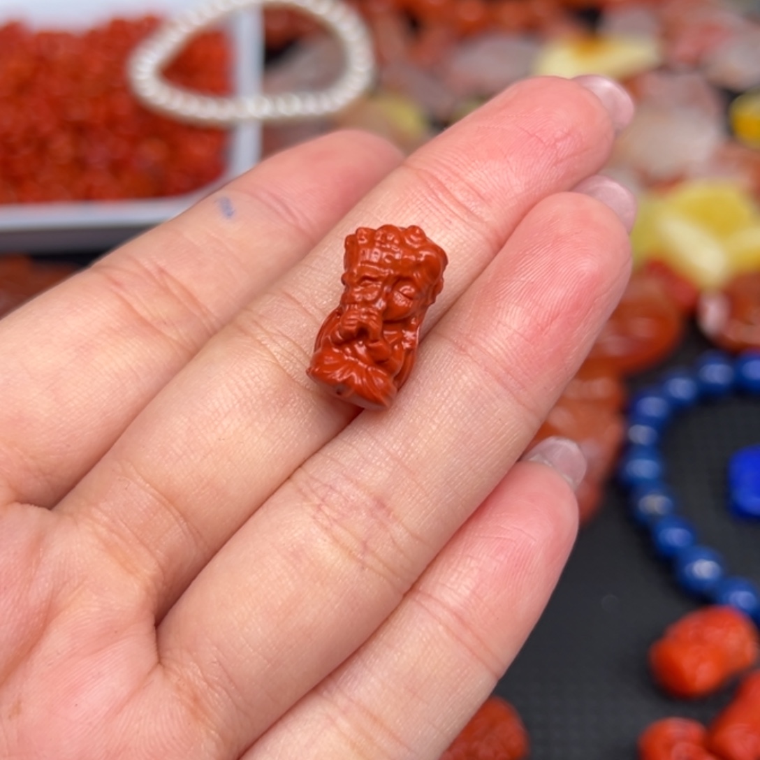 南红玛瑙未镶嵌吊坠(不含链)