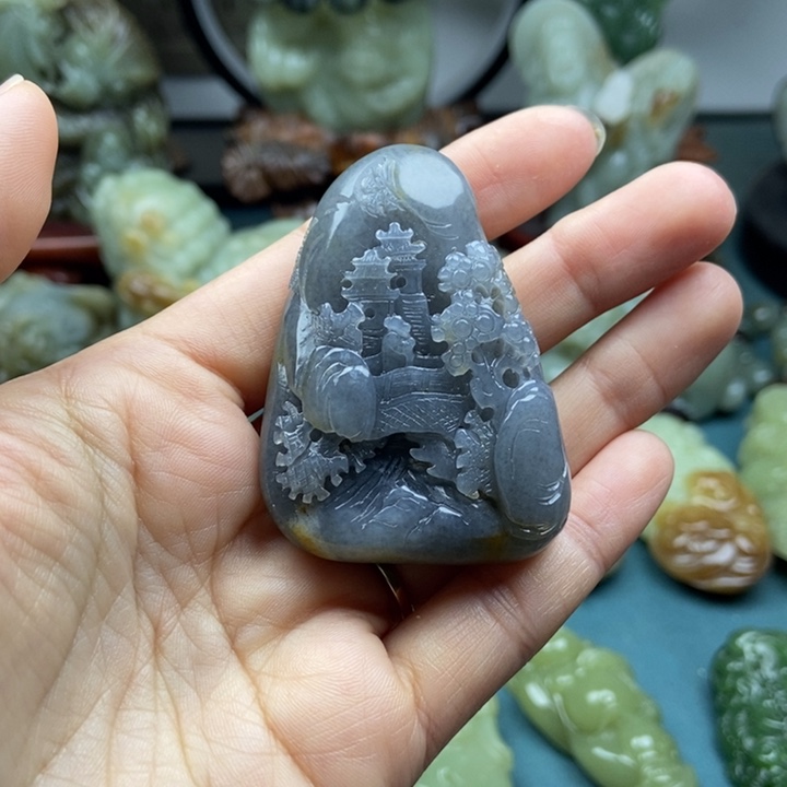 和田玉挂件未镶嵌