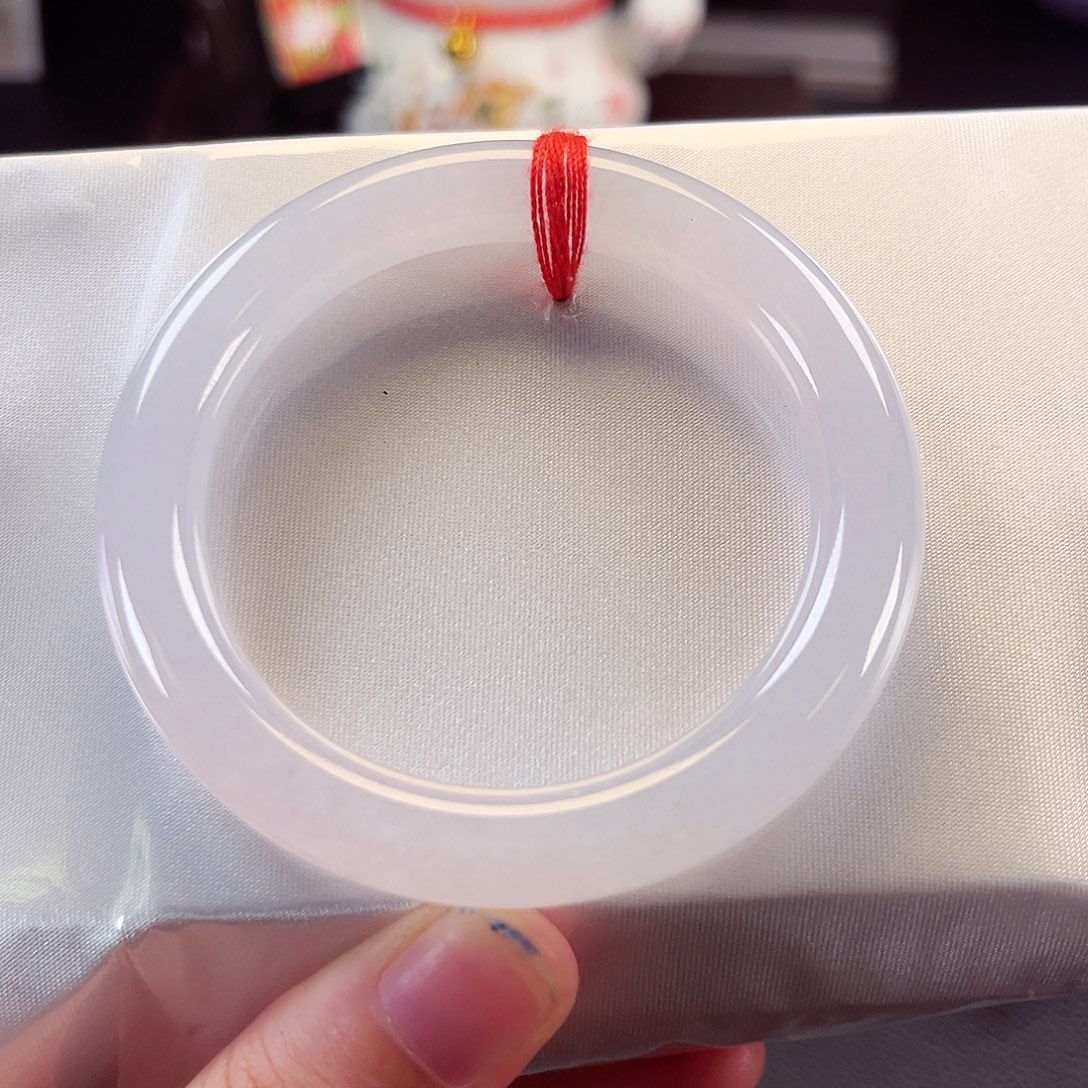 翡翠未镶嵌手镯（圆镯）13号链接