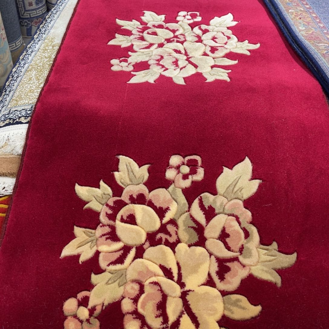 羊毛70×200纯羊毛加厚特价长条地毯