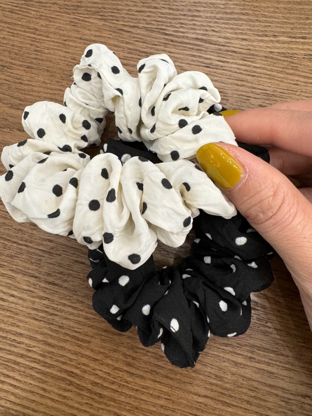 波点发绳日常百搭款