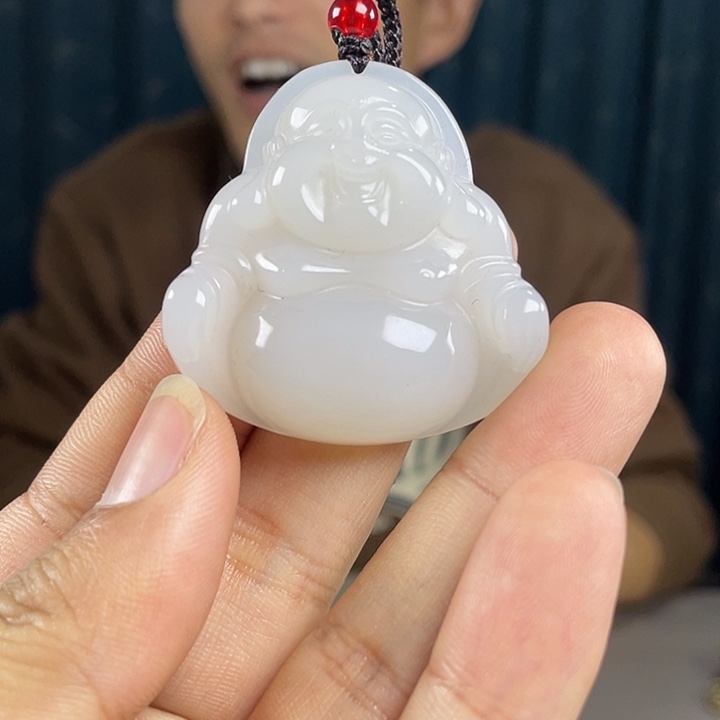 和田玉未镶嵌吊坠(不含链)