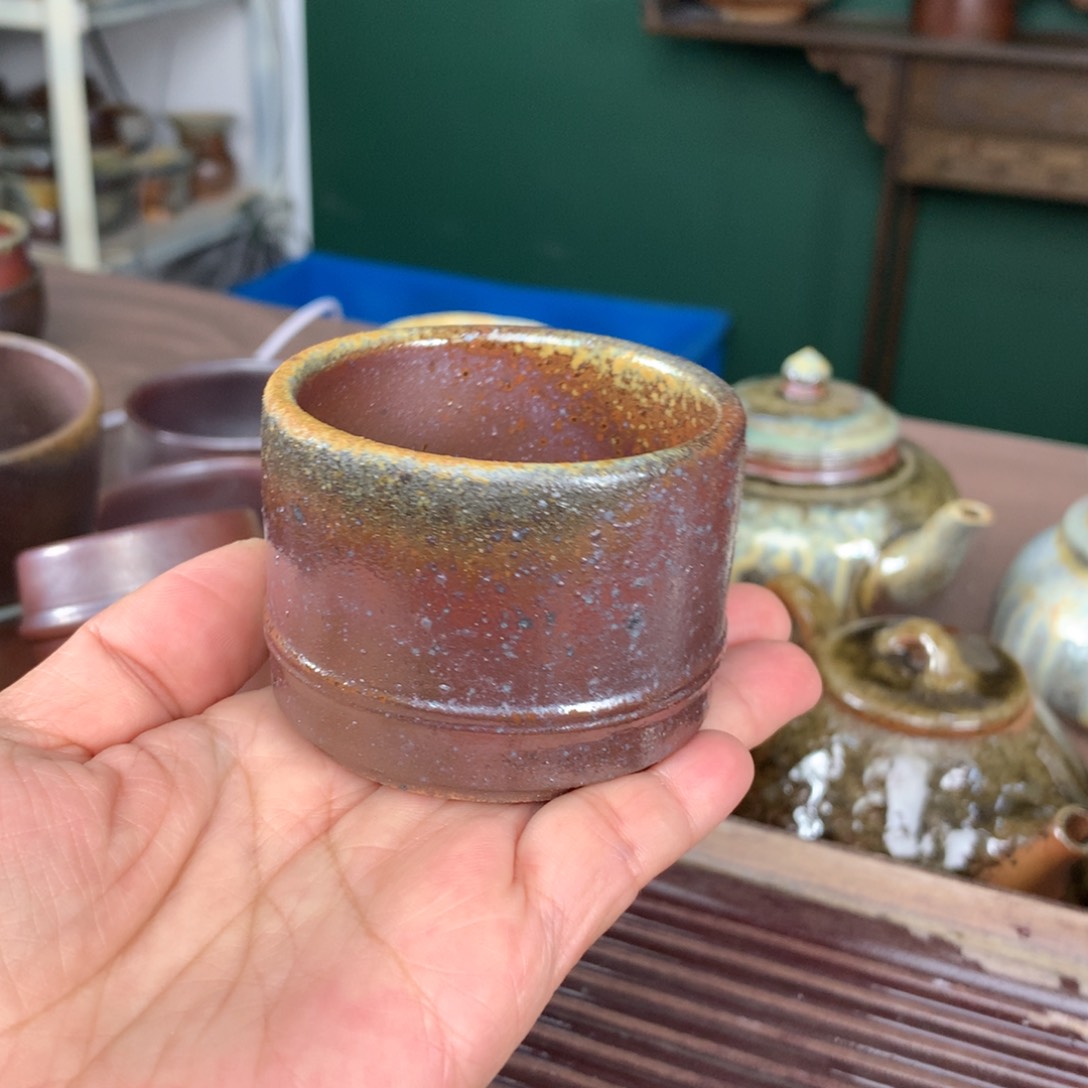 紫砂茶壶纯自然柴烧