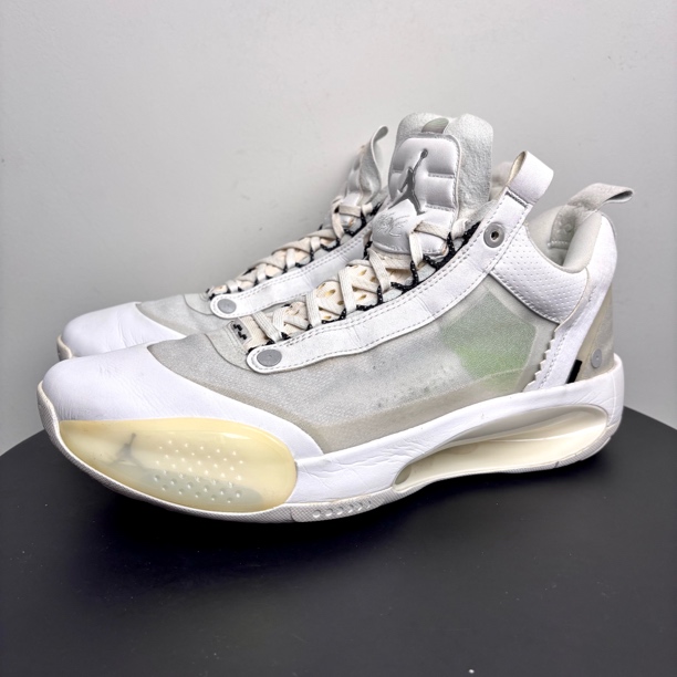 95新 AIR JORDAN 45码 aj34 白银 中古球鞋 正品保证