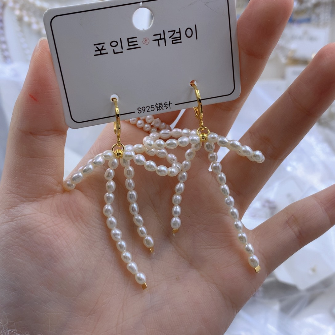 颈饰合金淡水珍珠