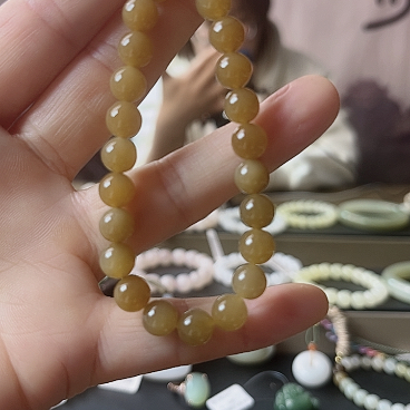 和田玉（糖玉）未镶嵌手链