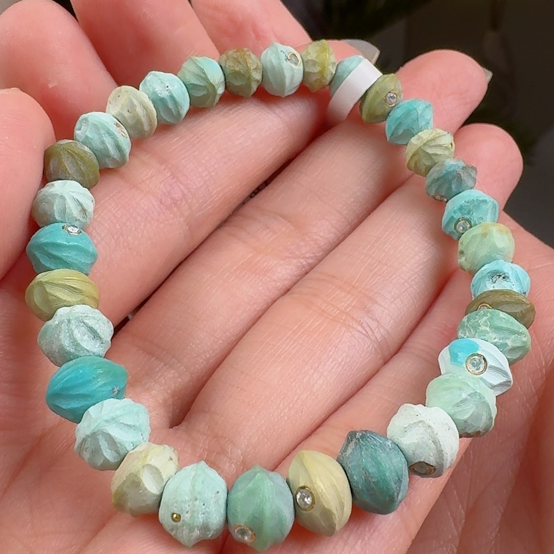 绿松石珠宝奇石未镶嵌