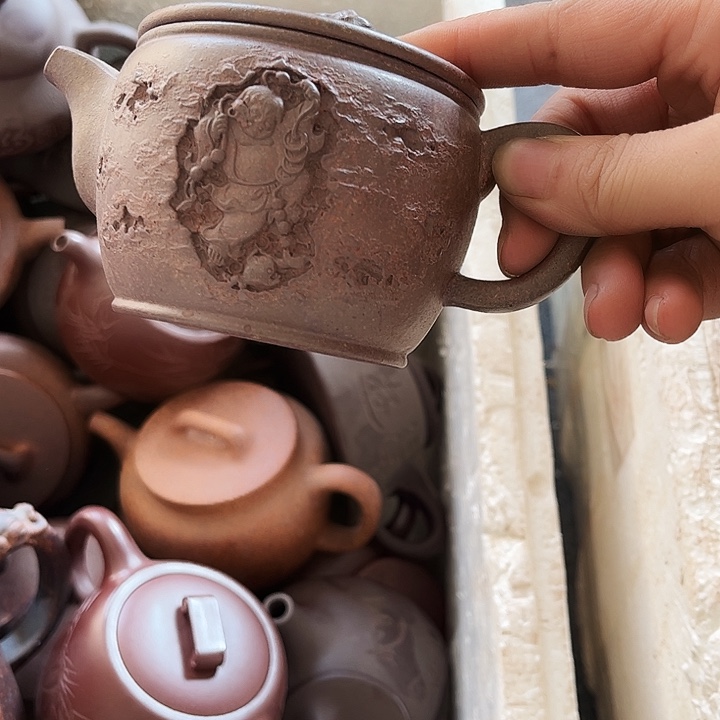 夯***给紫砂茶具微瑕瑕瑕瑕