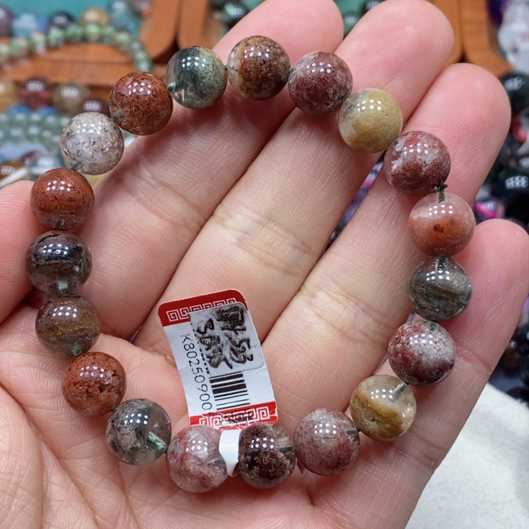 水晶手串未镶嵌天然