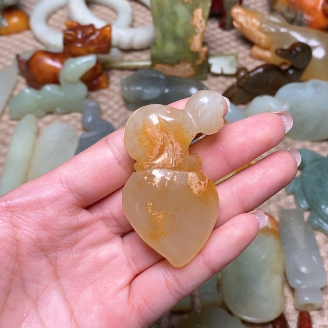 白玉菩提吊坠白玉菩提白玉菩提摆件