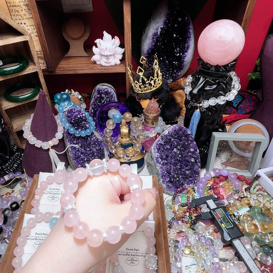 水晶手链未镶嵌水晶