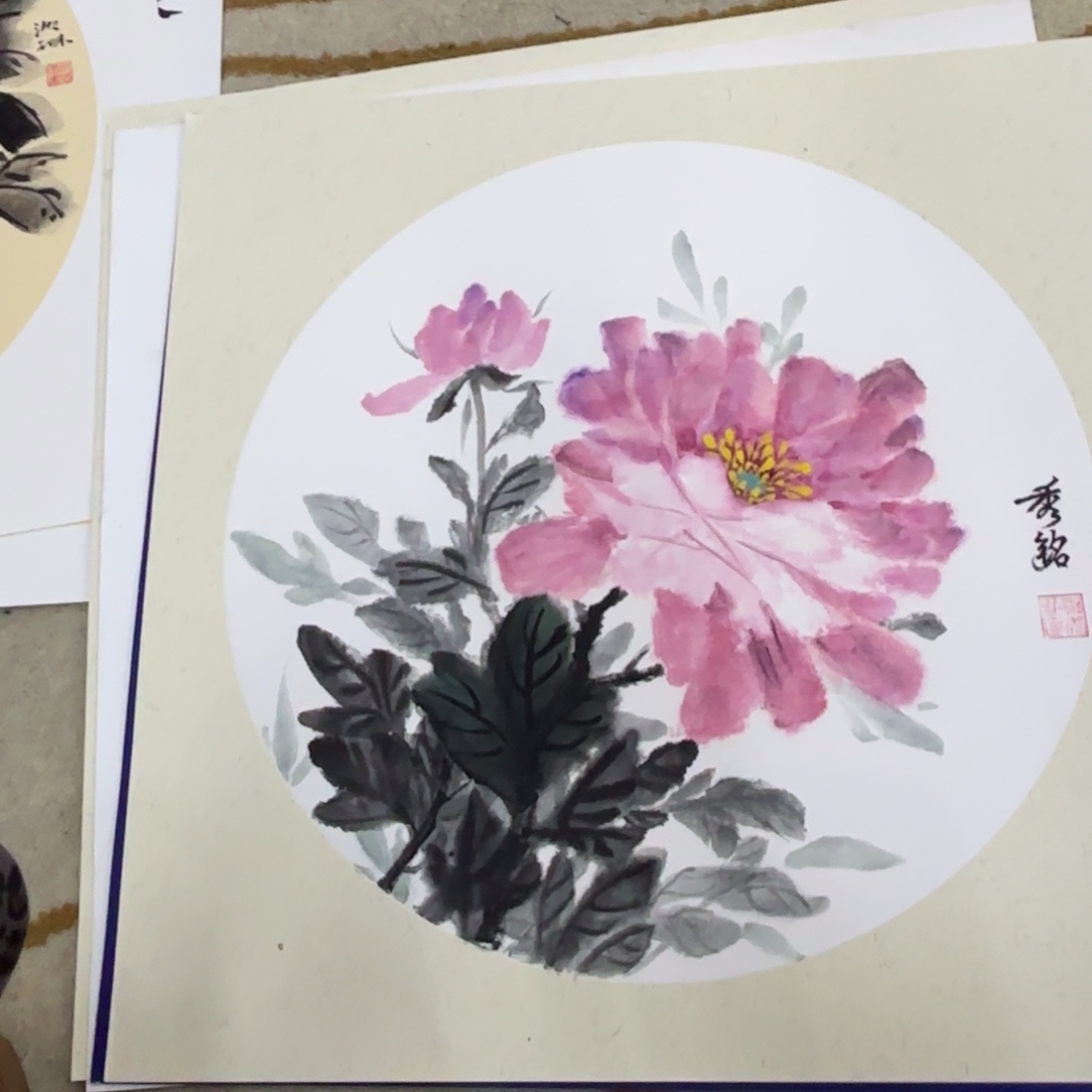 国画国画老师作品刘