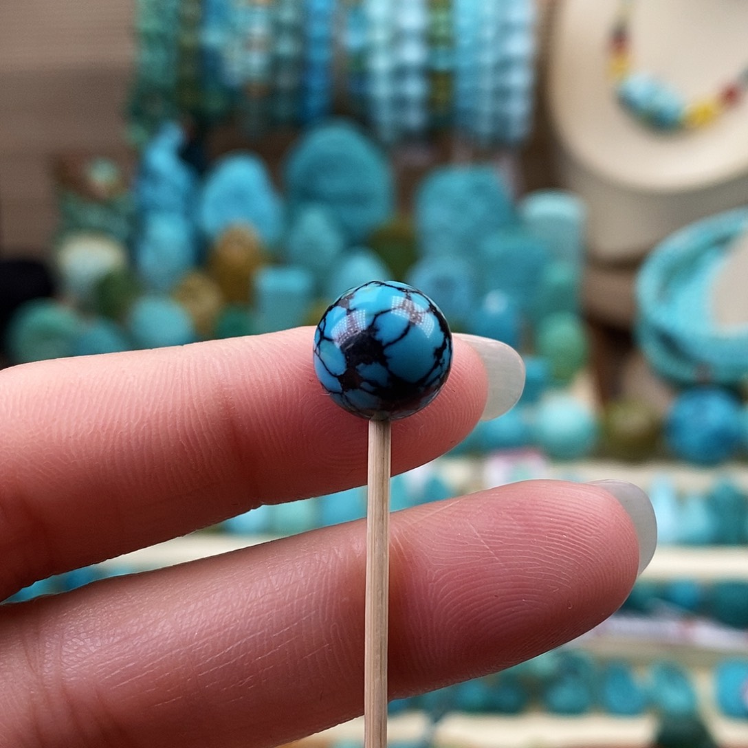 未镶嵌绿松石珠宝奇石10.5