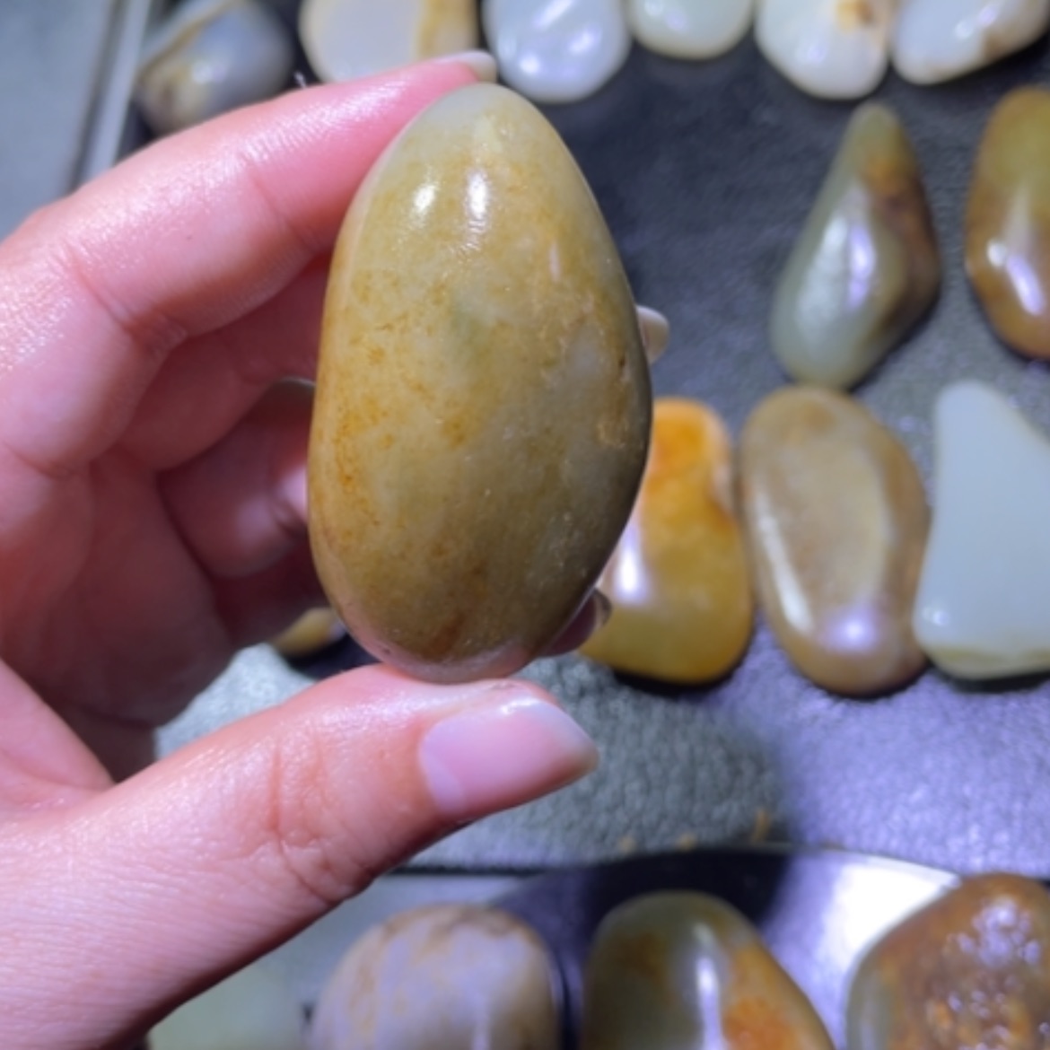 【闪购商品】颈饰未镶嵌和田玉（子料）阳*-