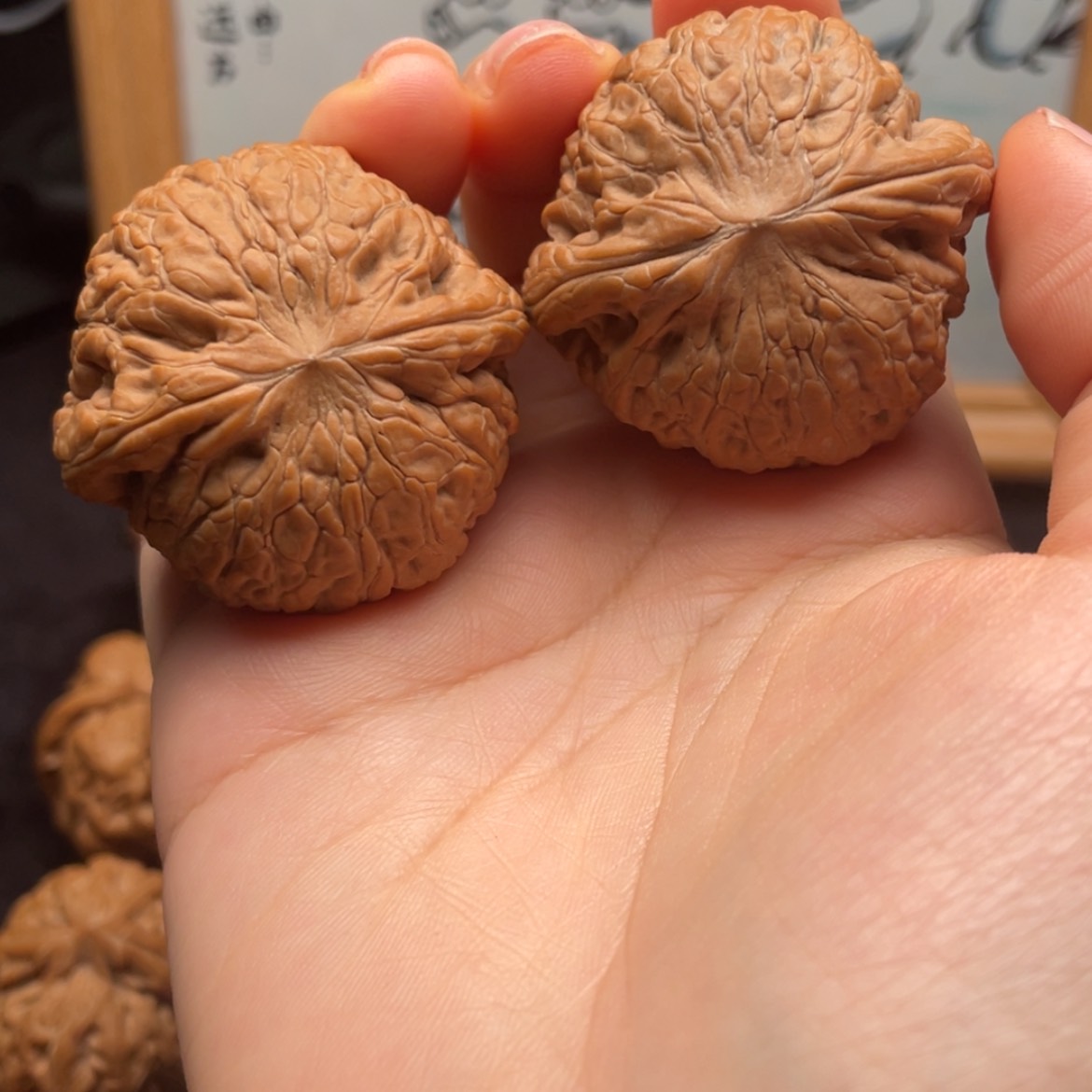 【闪购商品】文玩核桃把件智*41全品铁锤