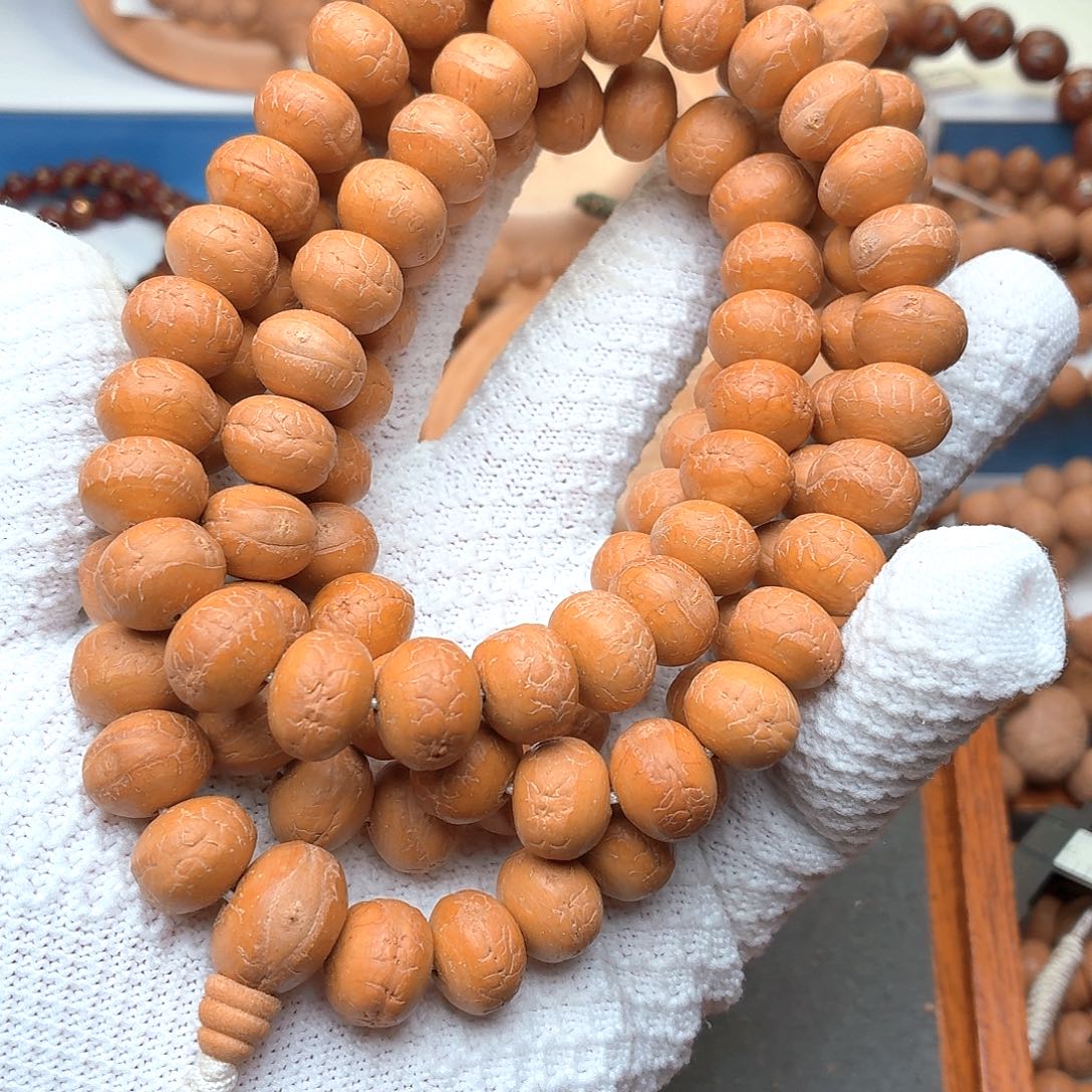 凤眼菩提手串藏式108。14.5